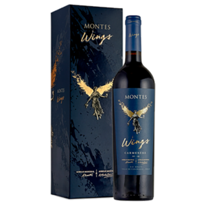 Montes Wings in cadeauverpakking luxe rode wijn